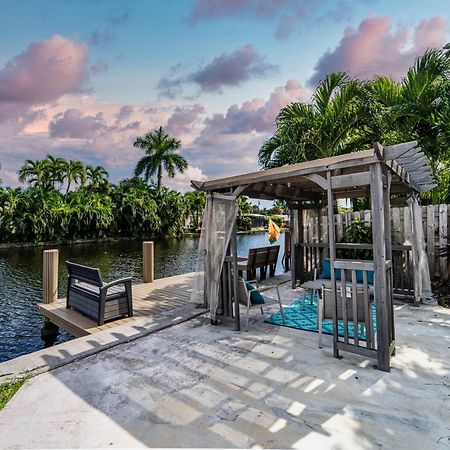 Central Waterfront Villa Salt Wtr Pool Near Beach Fort Lauderdale Bagian luar foto