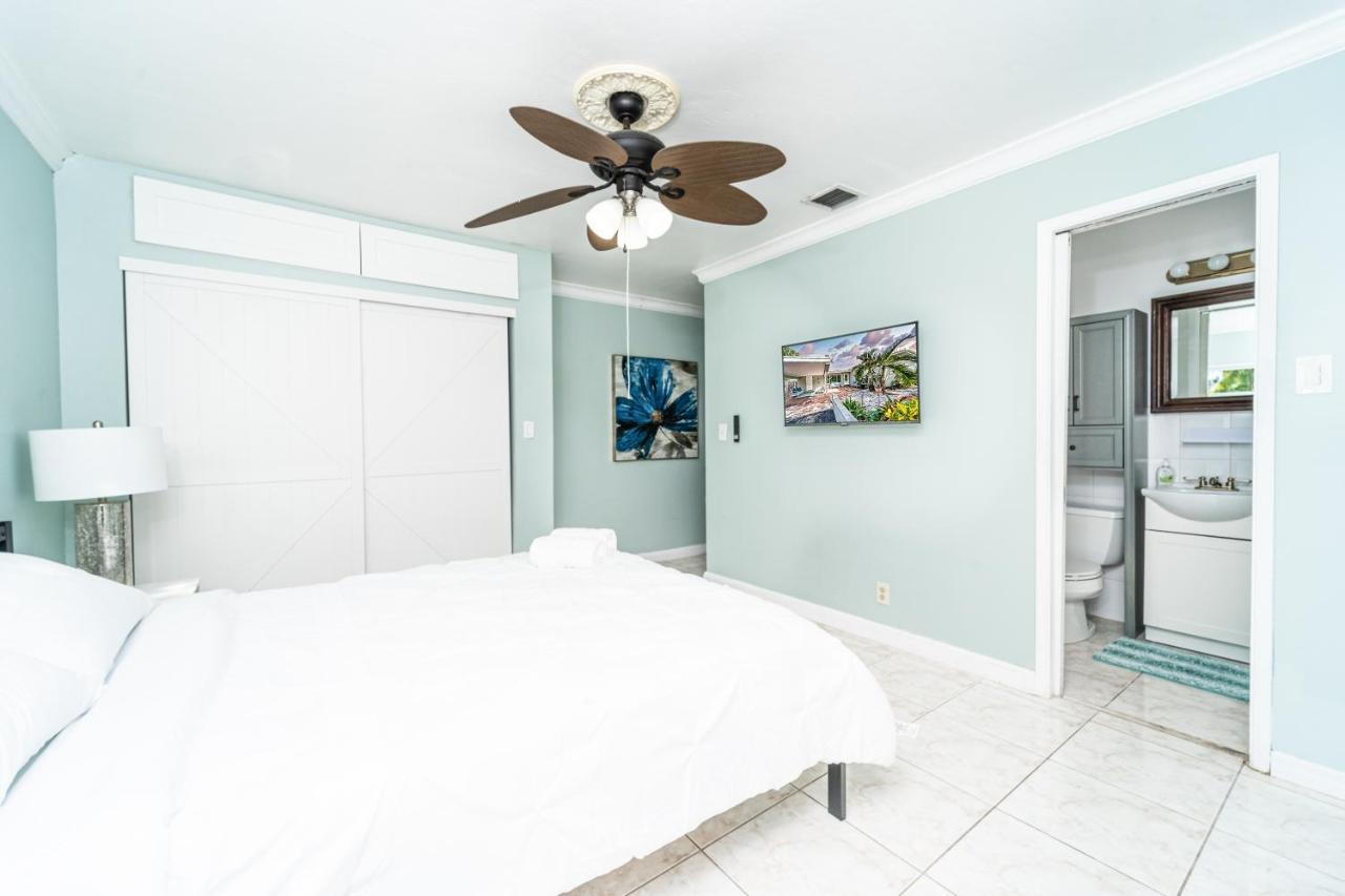 Central Waterfront Villa Salt Wtr Pool Near Beach Fort Lauderdale Bagian luar foto